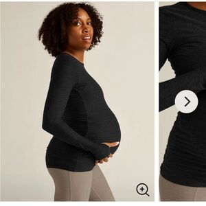 Featherweight Count On Me Maternity Crew Pullover